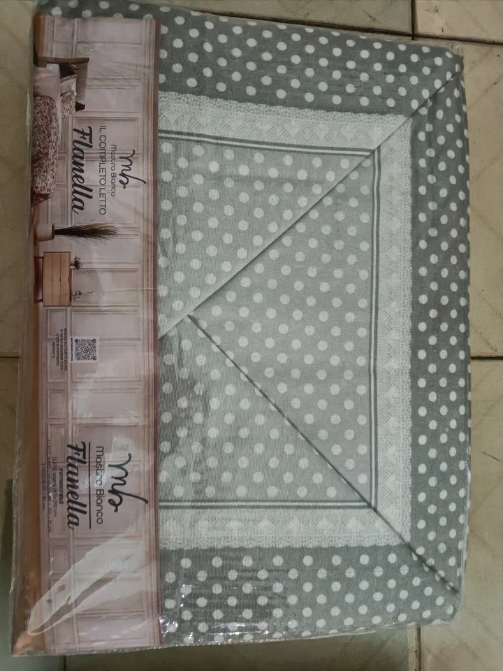 Lenzuola Matrimoniali Flanella Policotone Mastrobianco - Immagine 3 di 4