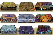 25 Pcs Wholesale Lots Indien Ombre Mandala Floor Cushion Covers Home Decorative