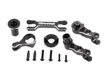 Traxxas 7746 Gray Aluminum Left & Right Steering Bellcranks fits X-Maxx®