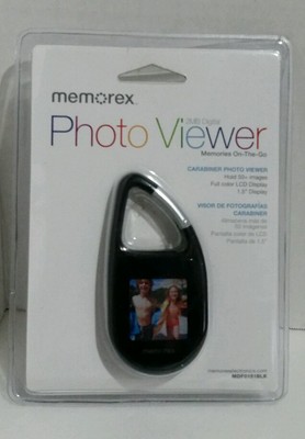 Memorex Photo Viewer 2mb Digital New Black Memories On The Go 