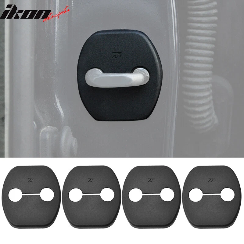 Fits Nissan Sentra Rouge Door Latch Striker Catch Bracket Cover Cap 4PC - PP