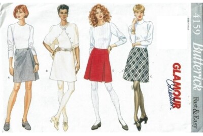 V 4159 MUSTER BUTTERICK COLLECTION GLAMOUR ROCK HOHLFALTEN/GELDBÖRSE34 BIS 46