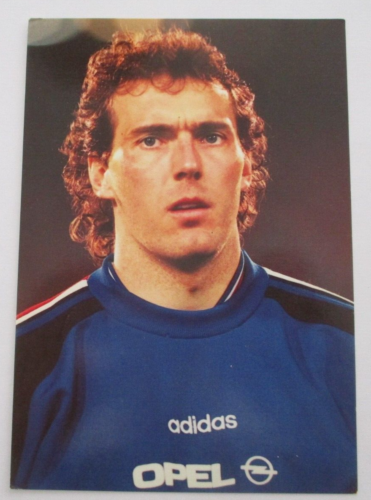 LAURENT BLANC - FRENCH TEAM - 1996 EUROPEAN FOOTBALL CHAMPIONSHIP - SOCCER - Picture 1 of 2