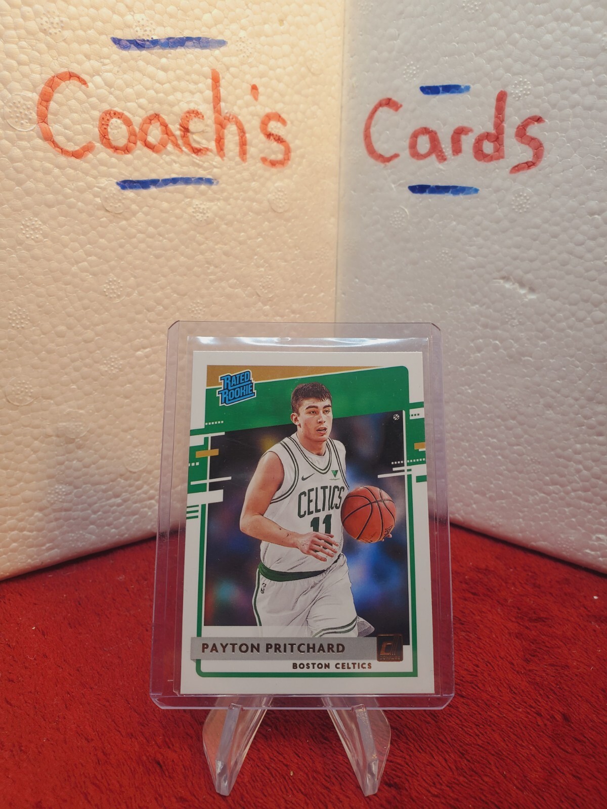 2020 Donruss Payton Pritchard Rated Rookie #238 Boston Celtics 