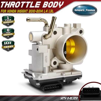 Throttle Body for Honda Insight 2010 2011 2012 2013 2014 L4 1.3L 16400-RBJ-003