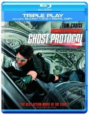Mission: Impossible Ghost Protocol Blu-ray & DVD 2012 2 Disc Set New Sealed