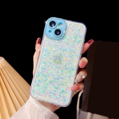 Coque Etui Antichoc Pour iPhone 14 Pro Max 13 12 11 Paillettes Clear Case Cover - Photo 3 sur 17