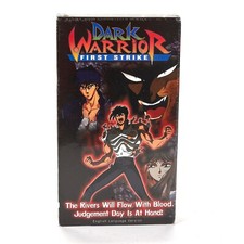 Dark Warrior First Strike Anime VHS 1991