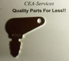 (1) Key Fits Old Case John Deere Massey Ferguson Baraga Lift Terramite 83353 A4