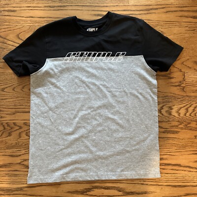 Staple Pigeon Grey Black Mens Higher Fashion T-Shirt - Small
