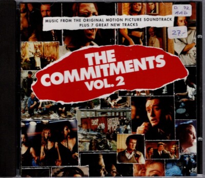 The Commitments -  Vol. 2 - OST  Soundtrack CD Album 1992