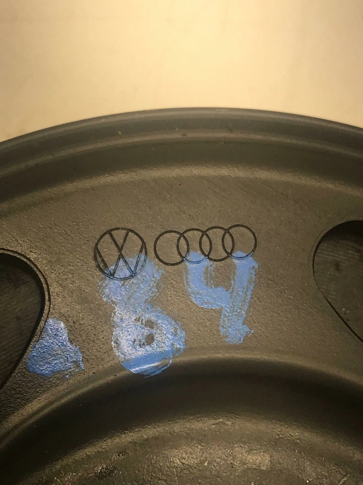 2008 - 2014 VOLKSWAGEN JETTA Engine Harmonica Balancer Crankshaft Pulley Used Foto 4 de 4