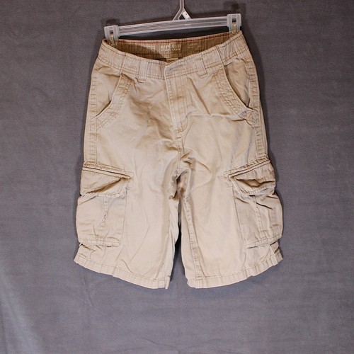 Urban Pipeline Boy's Shorts Tan Size 16 Slim Cargo Messenger Length