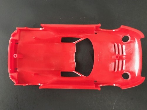 Scalextric Porsche GT1 Test Shot in Red 1/32 Scale Slot Car Body NOS - Picture 5 of 5