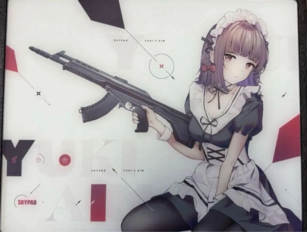 SKYPAD 3.0 Yuki Aim XL Glass Mouse Pad Yukiaim Limited Edition 