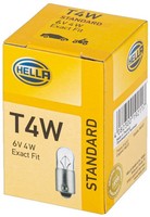 Hella GlüHlampe Innenraumleuchte 8GP 002 067-061 T4W 4W 6V Schachtel