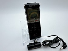 Sony ICD-UX300F IC Recorder Voice Recorder Black USB Mic Battery Tested