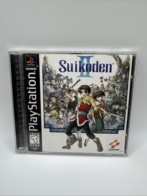 Suikoden II Complete CIB for PS1 (1999 Konami)
