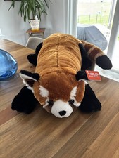 Wild Republic Jumbo Large Red Panda Stuffed Animal Plush 30 Inches NWT