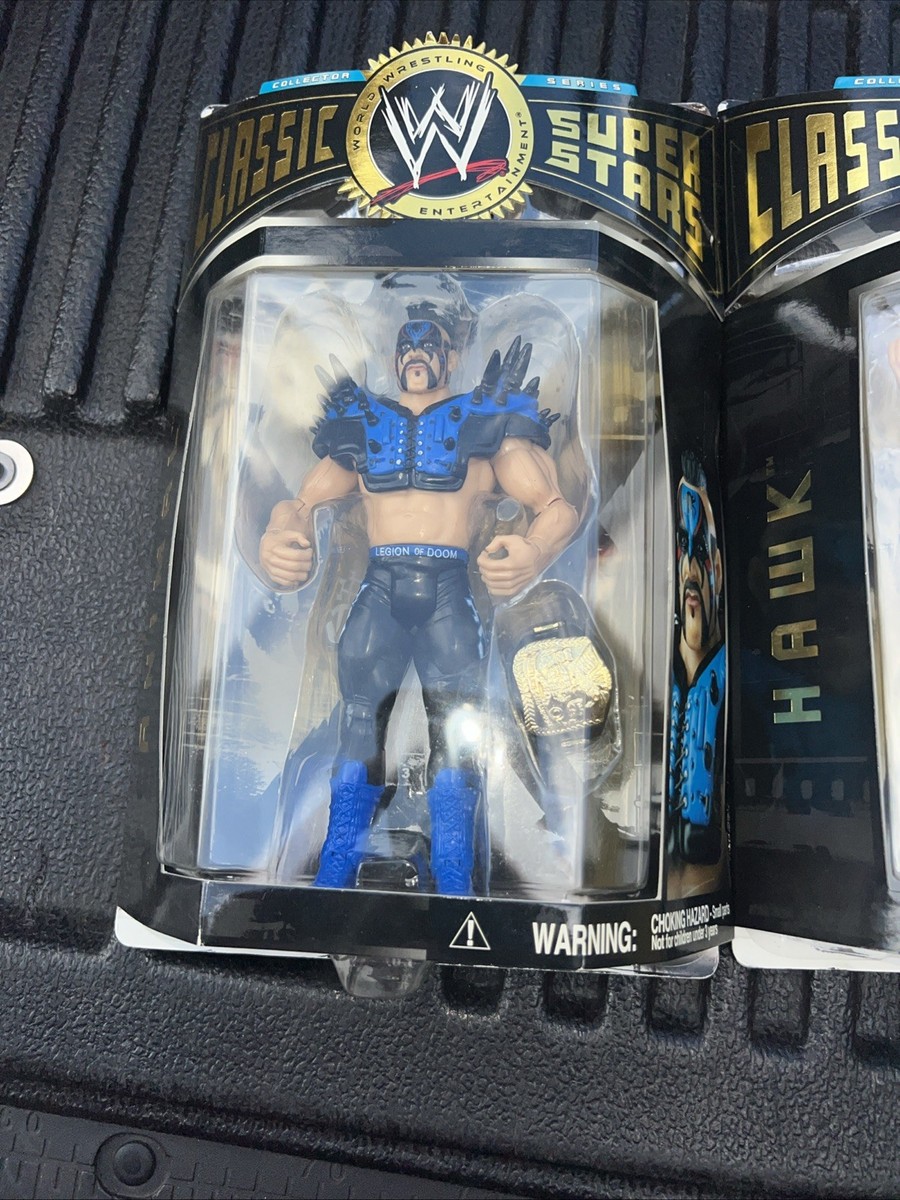 WWE CLASSIC SUPERSTARS SERIES HAWK & ANIMAL THE ROAD WARRIORS