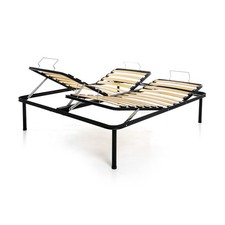 DOLCI SOGNI Rete Matrimoniale 160x190 Reclinabile, Alzatesta e Alzapiedi a Regol