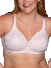 Vanity Fair Women's Full Figure Beauty Back Smoothing 40C, Wirefree - Quartz 