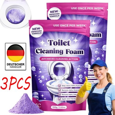 3X Fizz Clean Toilet Cleaner, Fizzclean WC-Reiniger, Fizzclean Toilettenreiniger