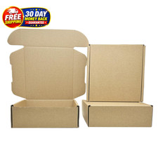 6 x 6 x 2 Inches Small Shipping Boxes Corrugated 6 x 6 x 2 inches, Kraft