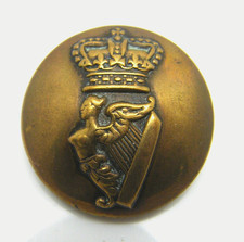 SCARCE VICTORIAN THE IRISH GAURDS UNIFORM ARMY BUTTON PART COLLECTION