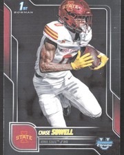 2025 Bowman University Chrome #123 Chase Sowell