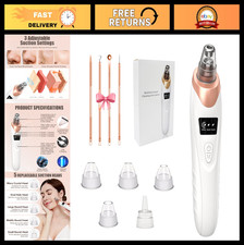 2026 Blackhead Remover Pore Vacuum - 5 Suction Levels, USB Rechargeable, Facial