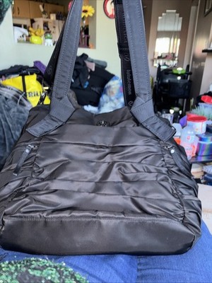 Lululemon Athletica Multicompartment Workout/Multipurpose Bag, Black.  New!