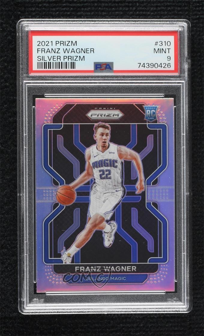 2021-22 Panini Prizm Silver Prizm Franz Wagner #310 PSA 9 MINT 0i7f