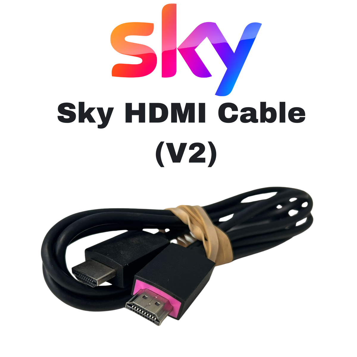 Sky HDMI Cable Sky TV for Sky Q Sky HD Stream Boxes UHD Official Lead