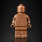 1 ozt .999 Fine Copper Art Bar Lego Mini Figure