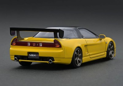 ★美品!★HONDA NSX Type-R Yellow 1/43 Kyosho 1:43 Honda NSX type R bj. 1992 indy yellow 03322Y