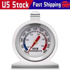Oven Thermometer Stainless Steel Classic Stand Up Food Meat Temperature Gauge5-1