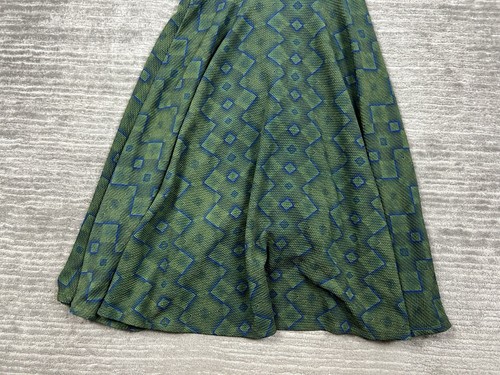 LulaRoe Dress Womens Small Mulitcolor Short Sleeve A-Line Midi Polyester Blend - Picture 9 of 11