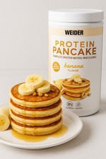 Weider Banana Protein Pancake Mix 1kg High Protein Whey Egg Low Sugar Breakfast 34.99 per kilo