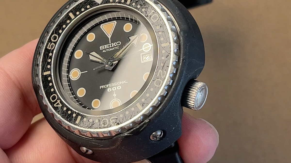 【鬼手仏心】WORK SCHWERTSC6 19インチ　一本　① Vintage 1975 Seiko Grandfather Tuna 6159-7010 Serviced Original | eBay
