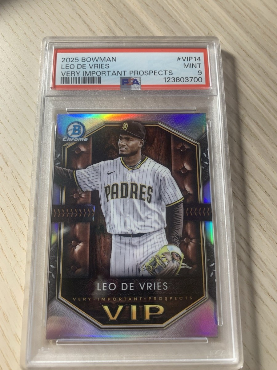 2025 Bowman - Vips Very Important Prospects Leo De Vries #VIP-14