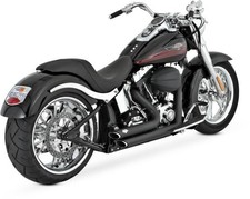 Vance & Hines Shortshots Staggered Full Exhaust System Black #47221