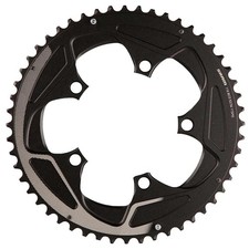SRAM Chainring 52t 110 BCD 11-Speed Aluminum Blk w/ Silver Use with 36 or 38T