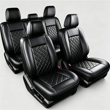 Car 5-seat Covers Front Rear For 2002-2027 Dodge Ram 150025003500quad Curved