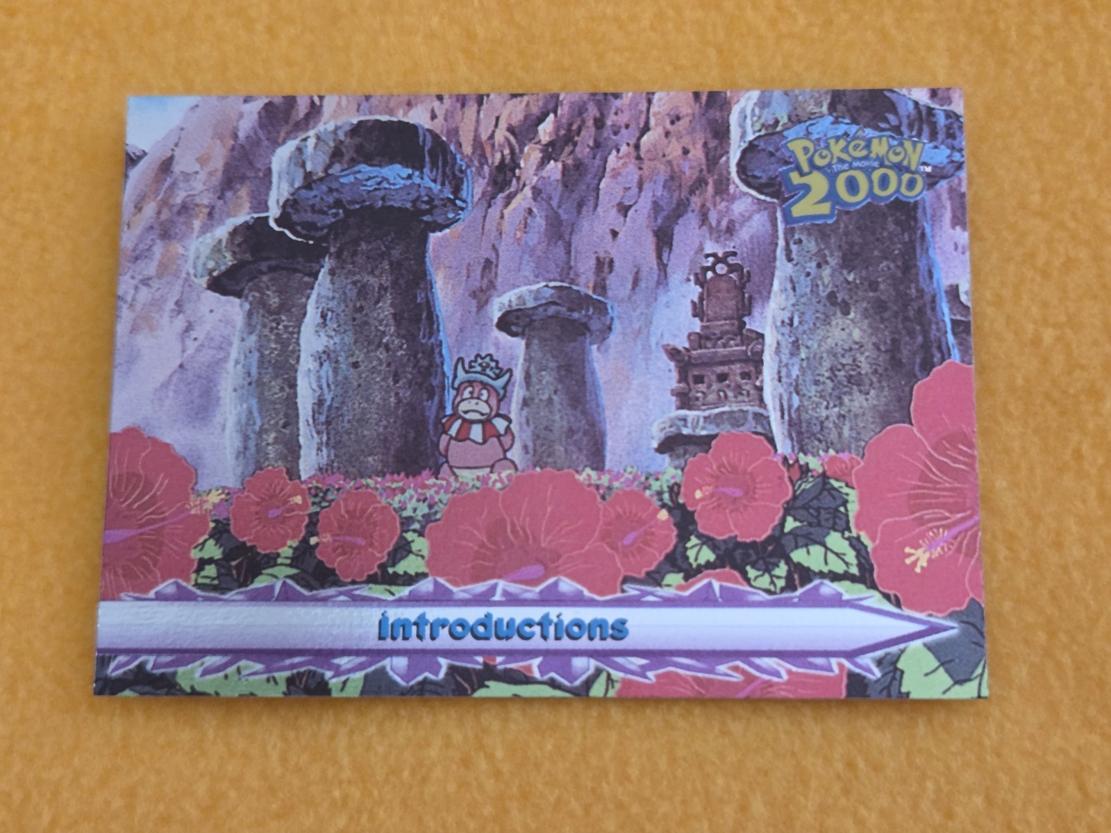 Topps Pokemon the Movie 2000 - Introductions 13 - Foil Card - Blue Logo