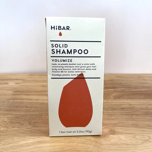 HiBAR Solid Shampoo Bar VOLUMIZE Eco-Friendly 3.2 oz/90g