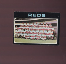 1971 Topps #357 Cincinnati Red team