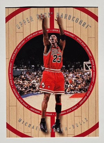 Michael Jordan Jumbo Oversized Upper Deck Hardcourt 1998-99 Card #23 *Excellent*
