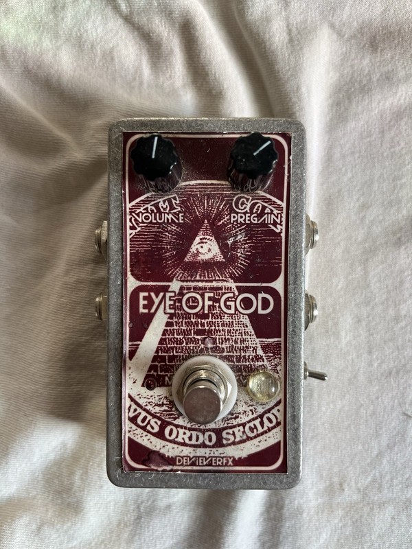 Devi Ever eye of god feedback looper pedal - boutique RARE OOP