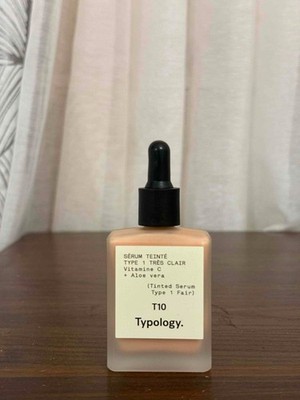 Tinted Serum T10 Vitamin C + Aloe Vera Type 1 / Fair 1fl oz. NEW FREE SHIPPING